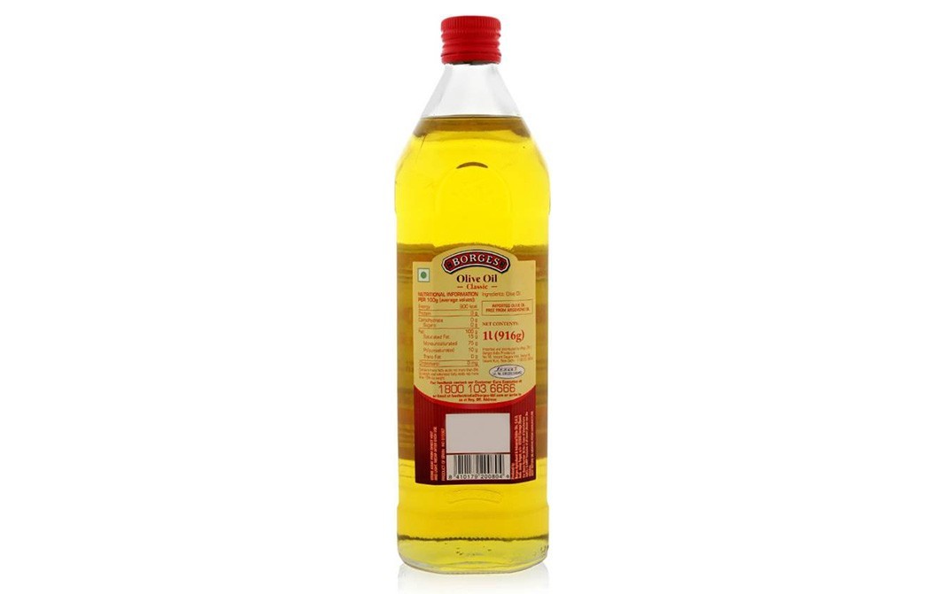 Borges Olive Oil Classic    Glass Bottle  1 litre